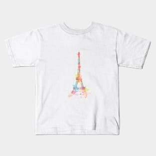 Eiffel Tower Kids T-Shirt